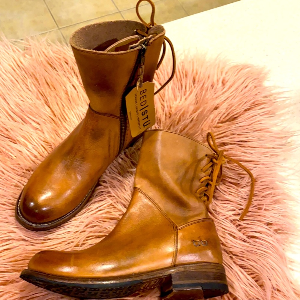 Bed|Stü Genuine Leather Boots Sz 7.5 but runs small (6.5 or 7)